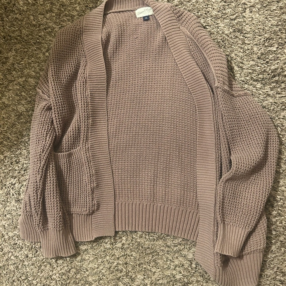 Universal Thread Taupe Knit Cardigan